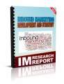 Inbound Marketing Development And Strategy MRR Ebook